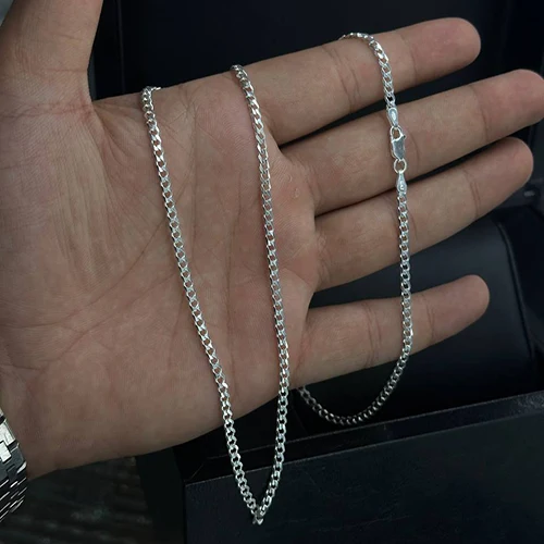 زنجیر کارتیر گوشتی ایتالیا 3میل 2 تصویر زنجیر کارتیر گوشتی ایتالیا